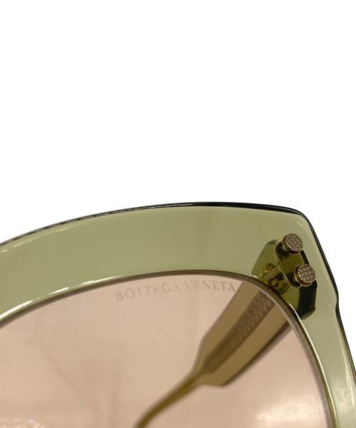 BOTTEGA VENETA（ボッテガベネタ）BOTTEGA VENETA (ボッテガベネタ) サングラス イエロー サイズ:51▢22　145の古着・服飾アイテム