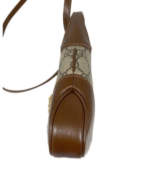 GUCCI（グッチ）GUCCI (グッチ) ミニショルダーバッグ ベージュの古着・服飾アイテム