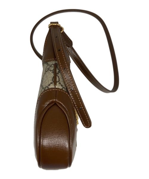 GUCCI（グッチ）GUCCI (グッチ) ミニショルダーバッグ ベージュの古着・服飾アイテム