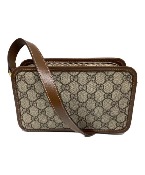 GUCCI（グッチ）GUCCI (グッチ) ミニショルダーバッグ ベージュの古着・服飾アイテム