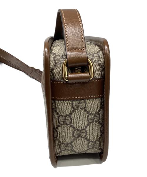 GUCCI（グッチ）GUCCI (グッチ) ミニショルダーバッグ ベージュの古着・服飾アイテム
