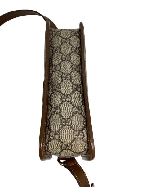 GUCCI（グッチ）GUCCI (グッチ) ミニショルダーバッグ ベージュの古着・服飾アイテム
