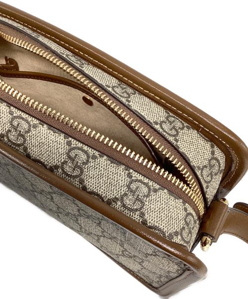 GUCCI（グッチ）GUCCI (グッチ) ミニショルダーバッグ ベージュの古着・服飾アイテム