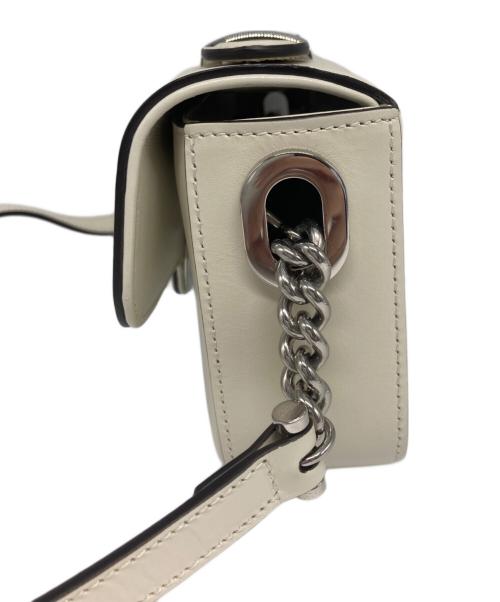 GUCCI（グッチ）GUCCI (グッチ) ミニショルダーバッグ ホワイトの古着・服飾アイテム