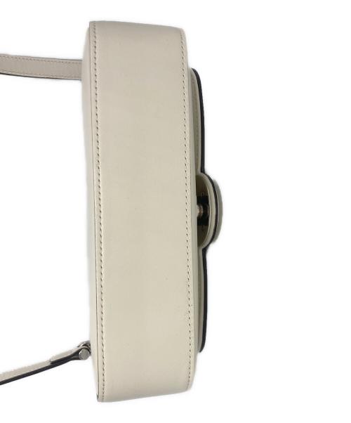 GUCCI（グッチ）GUCCI (グッチ) ミニショルダーバッグ ホワイトの古着・服飾アイテム