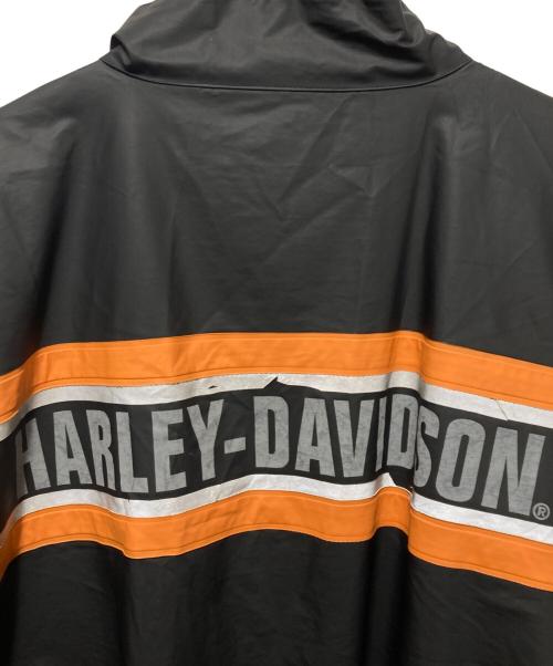 HARLEY-DAVIDSON（ハーレーダビッドソン）HARLEY-DAVIDSON (ハーレーダビッドソン) PVCジャケット ブラック×グレー サイズ:2XLの古着・服飾アイテム