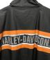 中古・古着 HARLEY-DAVIDSON (ハーレーダビッドソン) PVCジャケット ブラック×グレー サイズ:2XL：8000円