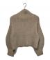 ETRE TOKYO (エトレトウキョウ) ボトルネックモヘヤニットプルオーバー ベージュ サイズ:Free：6000円
