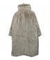 CLANE (クラネ) LONG FUR COAT グレー サイズ:1：9000円