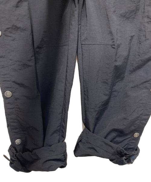 REIGNING CHAMP（レイニングチャンプ）REIGNING CHAMP (レイニングチャンプ) サイドボタンナイロンパンツ ブラック サイズ:Ⅿの古着・服飾アイテム