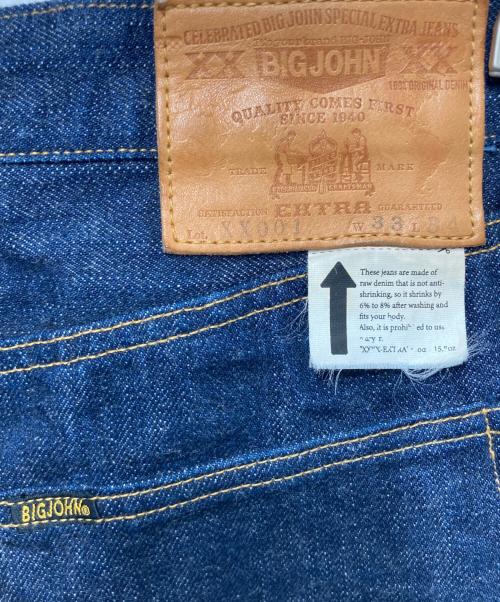BIG JOHN（ビッグジョン）BIG JOHN (ビッグジョン) デニムパンツ インディゴ サイズ:W33の古着・服飾アイテム