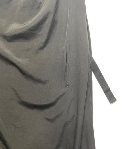 Y's（ワイズ）Y's (ワイズ) ベルテットノースリーブワンピ ブラック サイズ:1の古着・服飾アイテム