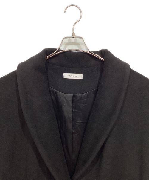 melt the lady（メルトザレディ）MELT THE LADY (メルトザレディ) ロングコート ブラック サイズ:Fの古着・服飾アイテム