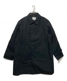 nanamica（ナナミカ）の古着「ゴアテックスステンカラーコート」｜ブラック