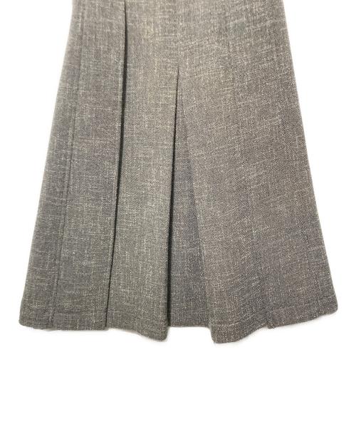 UNITED TOKYO（ユナイテッドトーキョー）UNITED TOKYO (ユナイテッドトーキョー) ボンディングツイードスカート グレー サイズ:1の古着・服飾アイテム