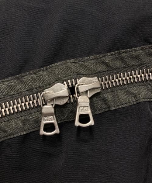 DRIES VAN NOTEN（ドリスヴァンノッテン）DRIES VAN NOTEN (ドリスヴァンノッテン) バックジップボンバージャケット ブラック サイズ:Mの古着・服飾アイテム