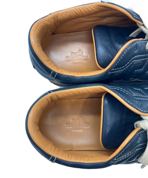 HERMES（エルメス）HERMES (エルメス) クイックスニーカー ネイビー サイズ:37の古着・服飾アイテム