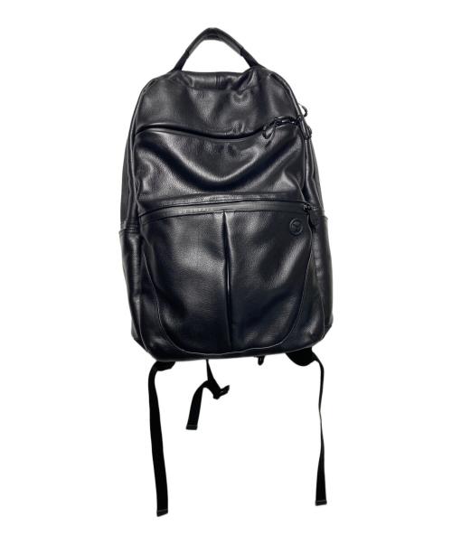 BROSKI and SUPPLY（ブロスキーアンドサプライ）BROSKI and SUPPLY (ブロスキーアンドサプライ) レザーリュック ブラックの古着・服飾アイテム