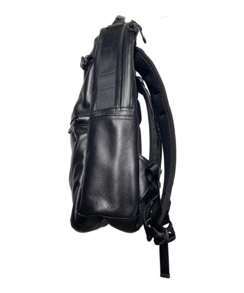 BROSKI and SUPPLY（ブロスキーアンドサプライ）BROSKI and SUPPLY (ブロスキーアンドサプライ) レザーリュック ブラックの古着・服飾アイテム