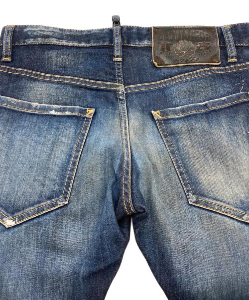 DSQUARED2（ディースクエアード）DSQUARED2 (ディースクエアード) デニムパンツ インディゴ サイズ:42の古着・服飾アイテム