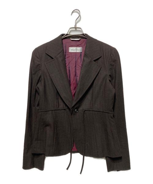 MaxMara（マックスマーラ）MaxMara (マックスマーラ) セットアップ ブラウン サイズ:42の古着・服飾アイテム
