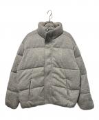 Calvin Kleinカルバンクライン）の古着「スタンドカラーダウンジャケット」｜グレー