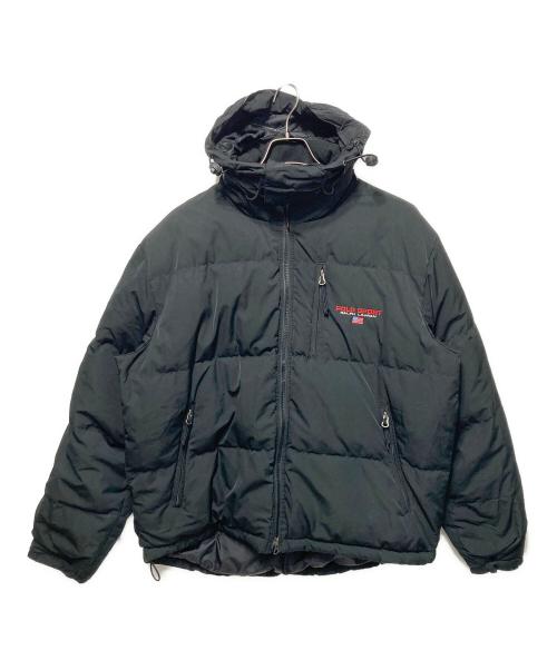 POLO SPORT（ポロスポーツ）POLO SPORT (ポロスポーツ) ダウンジャケット ブラック サイズ:Lの古着・服飾アイテム