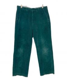 BROOKS BROTHERS（ブルックスブラザーズ）の古着「80'Sコーデュロイパンツ」｜グリーン