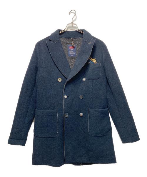 Bob（ボブ）Bob (ボブ) ダブルニットコート ネイビー サイズ:1050の古着・服飾アイテム