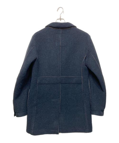 Bob（ボブ）Bob (ボブ) ダブルニットコート ネイビー サイズ:1050の古着・服飾アイテム