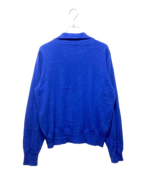 PHEENY（フィーニー）PHEENY (フィーニー) Cashmere silk wholegarment skipper ブルー サイズ:Freeの古着・服飾アイテム