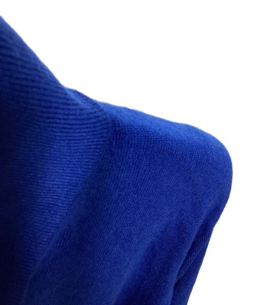 PHEENY（フィーニー）PHEENY (フィーニー) Cashmere silk wholegarment skipper ブルー サイズ:Freeの古着・服飾アイテム