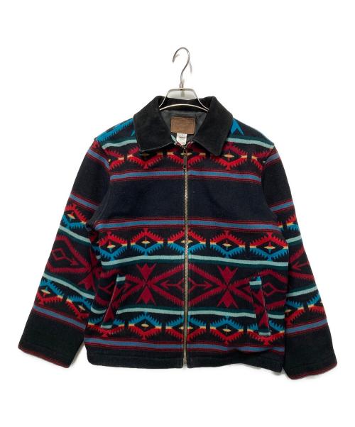 PENDLETON（ペンドルトン）PENDLETON (ペンドルトン) グラッドハンドジャケット ブラック×レッド サイズ:Sの古着・服飾アイテム