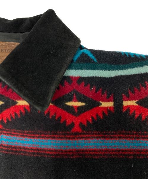 PENDLETON（ペンドルトン）PENDLETON (ペンドルトン) グラッドハンドジャケット ブラック×レッド サイズ:Sの古着・服飾アイテム