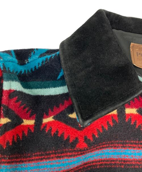 PENDLETON（ペンドルトン）PENDLETON (ペンドルトン) グラッドハンドジャケット ブラック×レッド サイズ:Sの古着・服飾アイテム