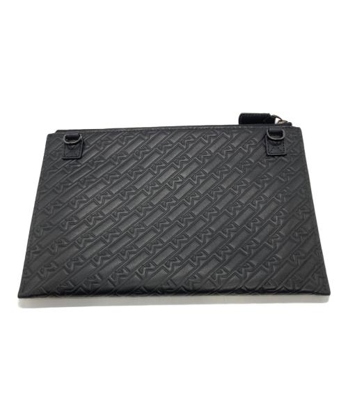 MONTBLANC（モンブラン）MONTBLANC (モンブラン) ミディアムポーチ ブラックの古着・服飾アイテム