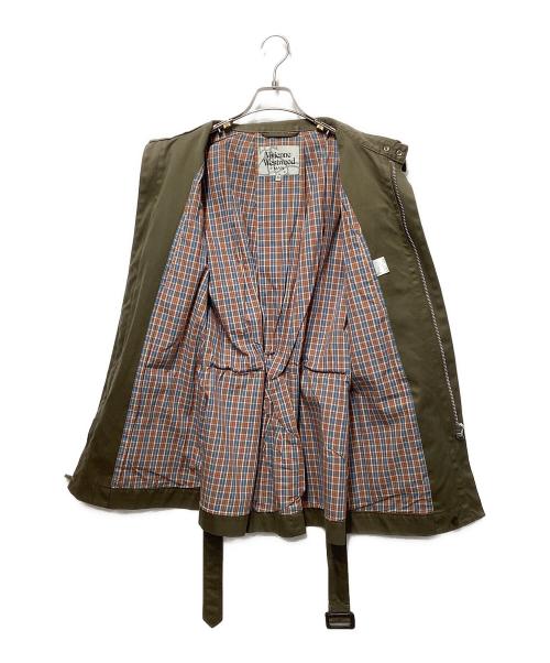 Vivienne Westwood man（ヴィヴィアン ウェストウッド マン）Vivienne Westwood man (ヴィヴィアン ウェストウッド マン) ミリタリーコート カーキ サイズ:46の古着・服飾アイテム