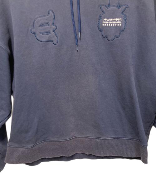 EVISEN（エビセン）EVISEN (エビセン) コラボパーカー ネイビー サイズ:XLの古着・服飾アイテム