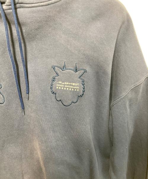 EVISEN（エビセン）EVISEN (エビセン) コラボパーカー ネイビー サイズ:XLの古着・服飾アイテム