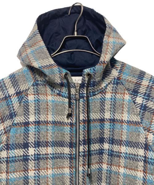 PAUL & JOE（ポール アンド ジョー）PAUL & JOE (ポール アンド ジョー) ジャケット ブルー×グレー サイズ:Ｍの古着・服飾アイテム