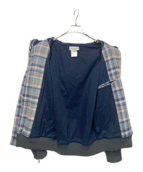 PAUL & JOE（ポール アンド ジョー）PAUL & JOE (ポール アンド ジョー) ジャケット ブルー×グレー サイズ:Ｍの古着・服飾アイテム