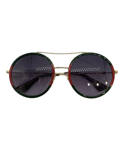 GUCCI（グッチ）GUCCI (グッチ) サングラス ブラックの古着・服飾アイテム