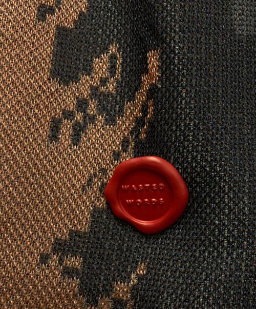 SHINYA KOZUKA（シンヤコズカ）SHINYA KOZUKA (シンヤコズカ) TILL THE MOONニット ネイビー サイズ:Sの古着・服飾アイテム