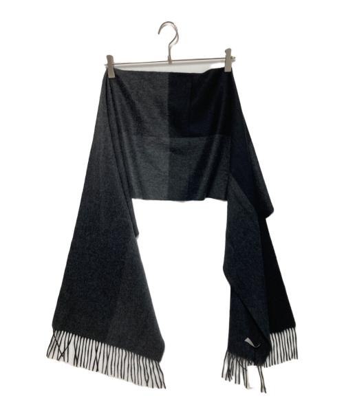TOMORROW LAND（トゥモローランド）TOMORROW LAND (トゥモローランド) カシミヤストール ブラック 未使用品の古着・服飾アイテム
