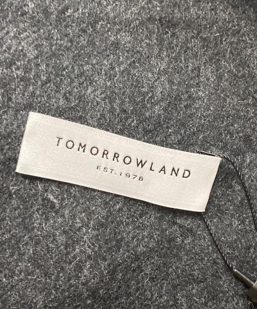 TOMORROW LAND（トゥモローランド）TOMORROW LAND (トゥモローランド) カシミヤストール ブラック 未使用品の古着・服飾アイテム