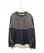 N'enupharネニュファール）の古着「共振スウェット」｜ネイビー