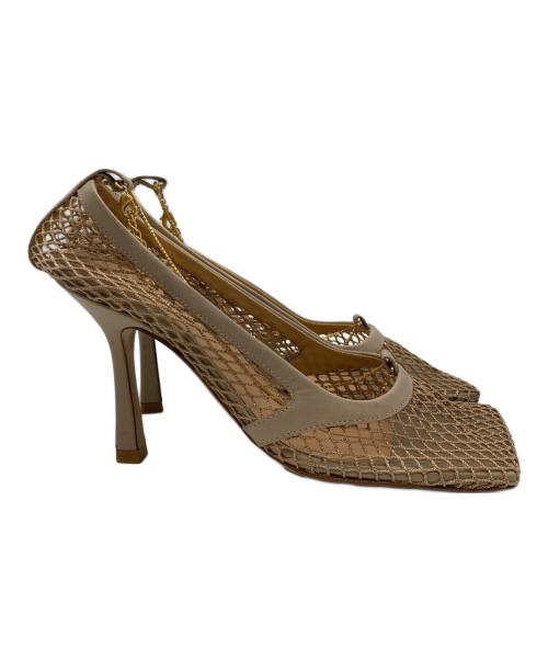 BOTTEGA VENETA（ボッテガベネタ）BOTTEGA VENETA (ボッテガベネタ) ストレッチ パンプス ベージュ サイズ:35.5の古着・服飾アイテム