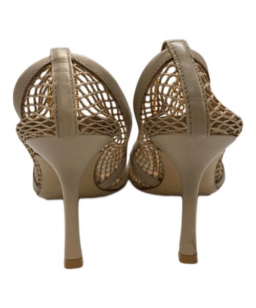 BOTTEGA VENETA（ボッテガベネタ）BOTTEGA VENETA (ボッテガベネタ) ストレッチ パンプス ベージュ サイズ:35.5の古着・服飾アイテム