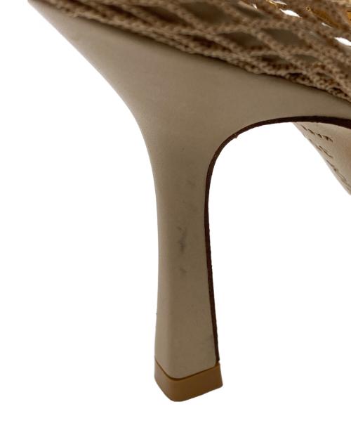 BOTTEGA VENETA（ボッテガベネタ）BOTTEGA VENETA (ボッテガベネタ) ストレッチ パンプス ベージュ サイズ:35.5の古着・服飾アイテム