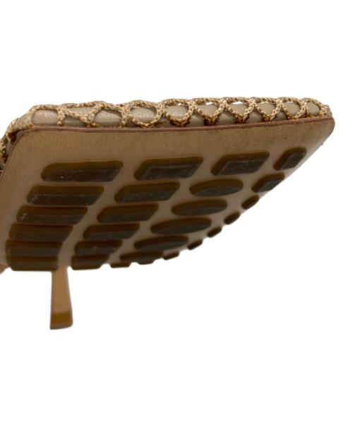 BOTTEGA VENETA（ボッテガベネタ）BOTTEGA VENETA (ボッテガベネタ) ストレッチ パンプス ベージュ サイズ:35.5の古着・服飾アイテム